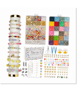 7800 PCS Creative Clay Beads Bracelet Making Kit - 24 Colors Jewelry Set... - $90.63 CAD