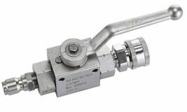 3/8&quot; Quick Connect Water Ball Valve Kit for 4500 Psi High Pressure Washe... - $887.20 MXN