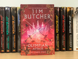 The Olympian Affair by Jim Butcher -  signed 1st/1st - The Cinder Spires Bk 2 - £51.80 GBP