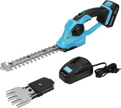 Duratech Cordless Grass Shear &amp; Shrubbery Trimmer, 2-In-1 20V Handheld, ... - $74.93