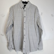F/X Fusion Men&#39;s long Sleeve Button up Shirt Size Med - $13.33