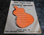 Oahu Guitar Folio of Favorite Melodies Book One No 275 - $2.99