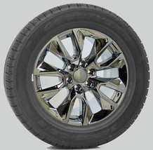 Chrome 20&quot; RST Style Wheels Goodyear Tires For Chevy Silverado Tahoe Sub... - £1,836.70 GBP