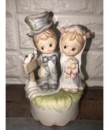 Musical LEFTON Heavenly Hobos Christopher Collection Bride &amp; Groom Weddi... - $38.80