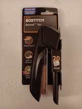 Stanley Bostitch Black Ascend 20 Sheet Stapler Brand New on Card - £9.53 GBP