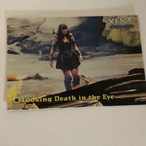 Xena Warrior Princess Trading Card Lucy Lawless Vintage #42 Looking Death In Eye - £1.54 GBP