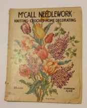 McCall Needlework Magazine Summer 1948 Felt Jackets and Boleros - £10.94 GBP