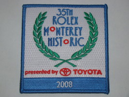 (2008) 35th Monterey Historic - Patch - $35.00