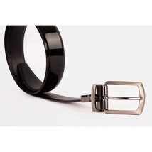 The Sun Reversible Black Patent Leather Belt image 3