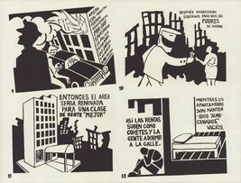 Black Cat Collective Liberation Of Puerto Rico Panel 3 (Black), 1989 - £197.84 GBP