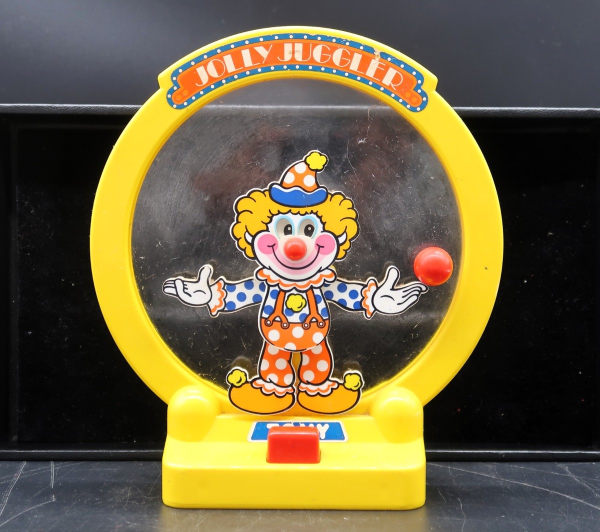 VTG Tomy Jolly Juggler Clown Moving Ball Hands &amp; Eyes Made In Japan - $19.99