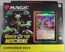 MTG Call for Backup  Commander Deck *Factory Sealed* MOM March of Machine - £38.93 GBP