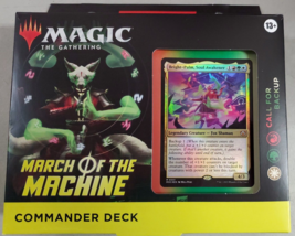 MTG Call for Backup  Commander Deck *Factory Sealed* MOM March of Machine - £39.51 GBP