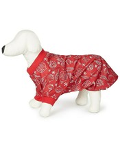 Family PJ&#39;S Matching Pet Ornament-Print Family Pajamas, M  - £7.77 GBP