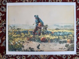 Winslow Homer - For To Be A Farmer&#39;s Boy - Adventures In Art Print - £26.98 GBP