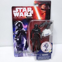 Hasbro Star Wars Force Awakens First Order Tie Fighter Pilot 3.75&quot; Figure New - £12.65 GBP