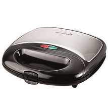 Brentwood 750W Non-Stick Dual Waffle Maker in Black w Safety Shut-off - £31.05 GBP
