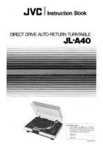 JVC JL-A40 Turntable Owners Instruction Manual Reprint - $22.24