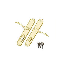 Pella Active Handle Left Hand Keyed Set for Hinged Door w/ Keys- Polishe... - $399.95