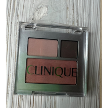 Clinique Colour Surge Eye Shadow Duo Pink Slate .03oz Pressed Powder Make Up - £9.41 GBP