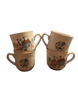 International Tableworks Heartland Village Coffee Mugs 1994 Vtg 105 Set ... - $17.72