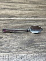 Vintage Silver Tone Spoon Brooch Estate Jewelry Find KG - $9.89