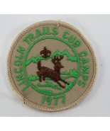 Vintage 1977 Lincoln Trails Cub Camps Brown Tan Border Boy Scouts BSA Ca... - £9.02 GBP