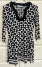 White House Black Market Womens XS Short 3/4 Sleeve Chain Link Dress - $24.75