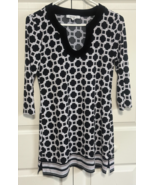 White House Black Market Womens XS Short 3/4 Sleeve Chain Link Dress - €21,18 EUR