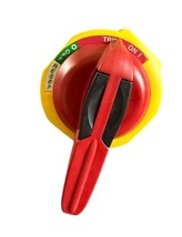 Allen-Bradley 140U-PY Operating Handle RED/YELLOW - £66.35 GBP