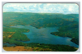 Aerial View of Hayden Lake Cabinet Mountains Coeur d&#39; Alene, Idaho Postcard - £3.85 GBP