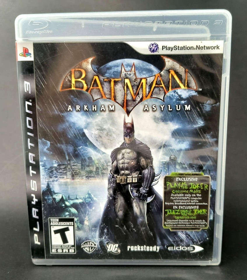 Batman: Arkham Asylum PS3 Sony PlayStation 3 Complete CIB - $6.19