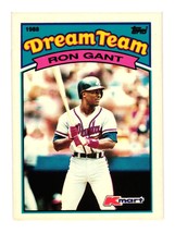 1989 Topps Kmart Dream Team #2 Ron Gant Atlanta Braves - £1.57 GBP