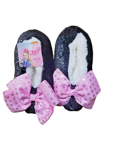 Jojo Siwa Little Girls Fuzza Babba Slipper Socks Nickelodeon Small Medium NEW - £10.38 GBP