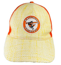Baltimore Orioles Wicker Weave Baseball Hat Cap The Oriole Bird Adjustable - £31.59 GBP