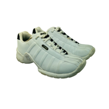 K-SWISS Women&#39;s Low-Cut Casual Sneakers ST329 White/Navy Size 8M - $37.99