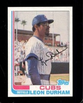 1982 Topps #607 Leon Durham Nmmt Cubs *X105544 - £1.91 GBP