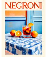 NEGRONI COCKTAIL DRINK WALL ART POSTER - CASSOLINO - KRUGERS POSTERS (18... - $19.00+