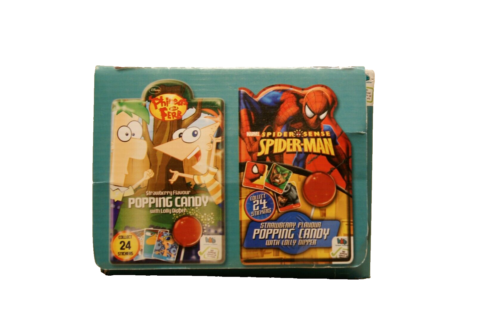 Primary image for Spiderman Popping Candy with Lolly Dipper