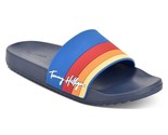 Tommy Hilfiger Men Slide Sandals Roomie Size US 13M Medium Blue Pride Ra... - $49.50