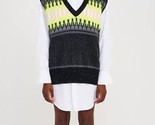 Brodie Cashmere Fairisle Vest Size S - $125.73