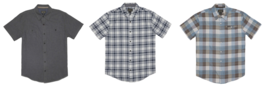 Grizzly Mountain Men&#39;s Short Sleeve Woven Shirt - £14.89 GBP