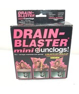Vintage Drain-Blaster Mini Unclogs drain openings DB-50 Plumbing Jet-Bla... - $19.00