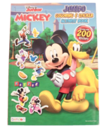 Disney Junior Jumbo Coloring and Sticker Activity Book Over 200 Stickers - $7.69