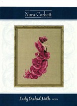 Sale! Complete Xstitch Materials &quot; NC274 Lady Orchid Moth&quot; By Nora Corbett - £25.68 GBP+