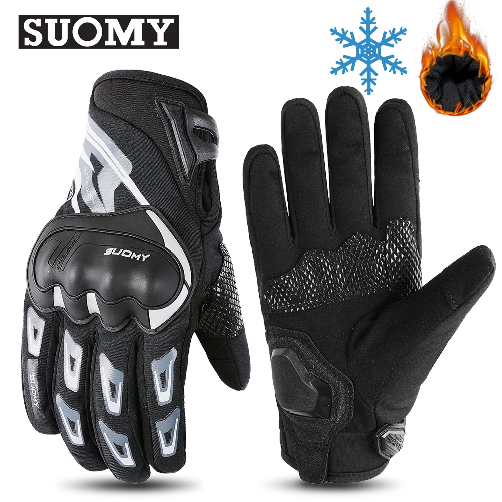 Winter Motorcycle Gloves Thermal Moto Motocross Touch Screen Non-slip Motorbike  - £520.09 GBP