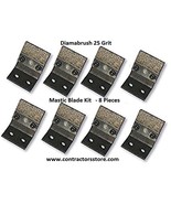 Diamabrush Concrete Replacement Blades 8 Piece 25 Grit  - €253,56 EUR