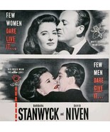 1947 The Other Love Movie Advertisement Barbara Stanwyck David Niven DWPP21 - $41.13 CAD