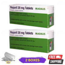 2 X Reparil 20mg Tabletten 50&#39;s Für Reduziert Schwellung &amp; Entzündung - $59.05