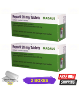 2 X Reparil 20mg Tabletten 50&#39;s Für Reduziert Schwellung &amp; Entzündung - $1,100.72 MXN